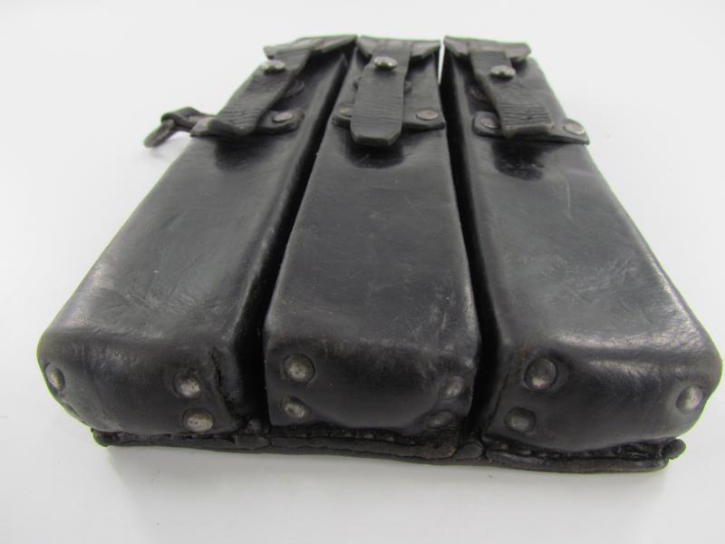 MP38-MP40 Black Leather Magazine Pouch gyb 42
