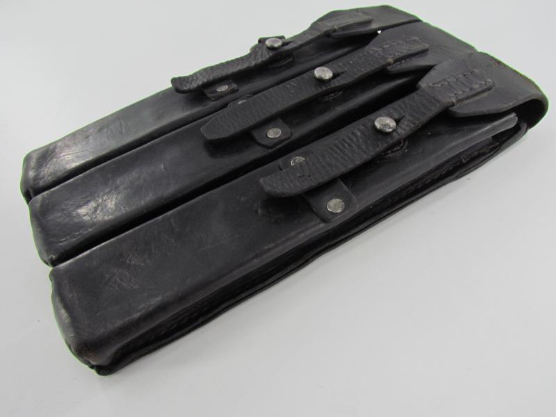 MP38-MP40 Black Leather Magazine Pouch gyb 42