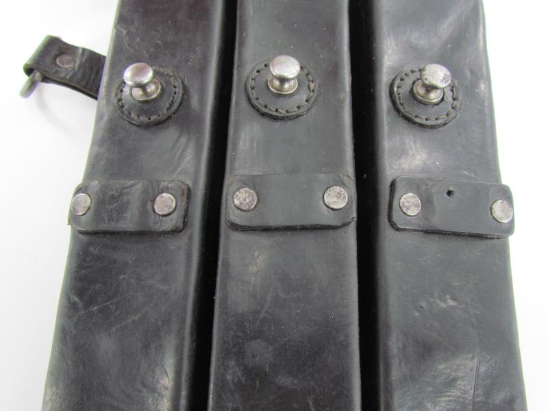 MP38-MP40 Black Leather Magazine Pouch gyb 42