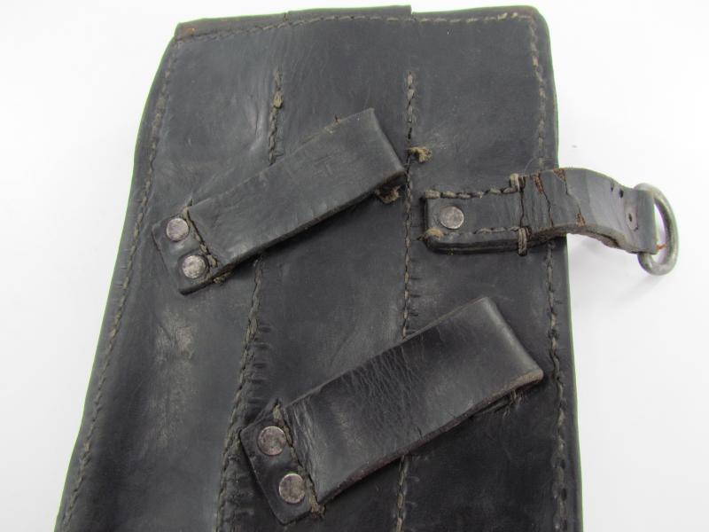 MP38-MP40 Black Leather Magazine Pouch gyb 42