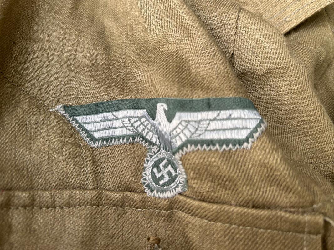 Wehrmacht Heer Tropical Artillery Officers M43 Tunic