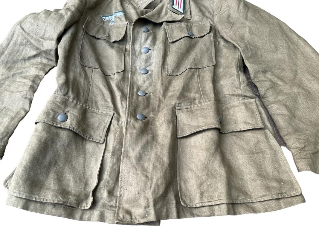 Wehrmacht Heer Tropical Artillery Officers M43 Tunic
