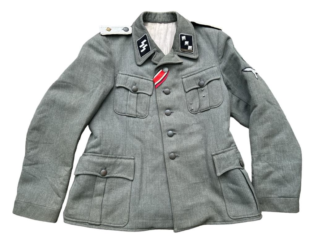Waffen SS Obersturmführer Gaberdine Tunic