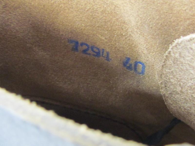 Low Boots ( Schnurschuhe ) with hobnails