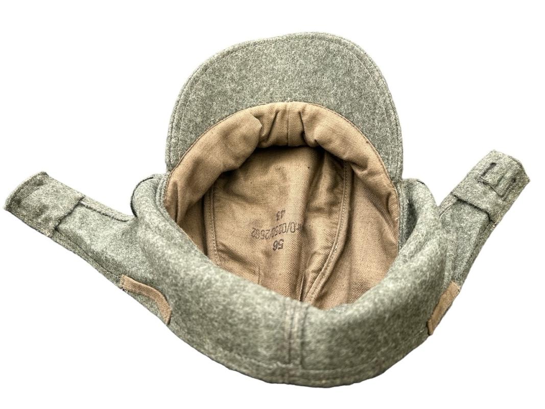 M43 Army (Heer) EM/NCO Field Cap ‘Einheitsfeldmütze’ with RBNr.