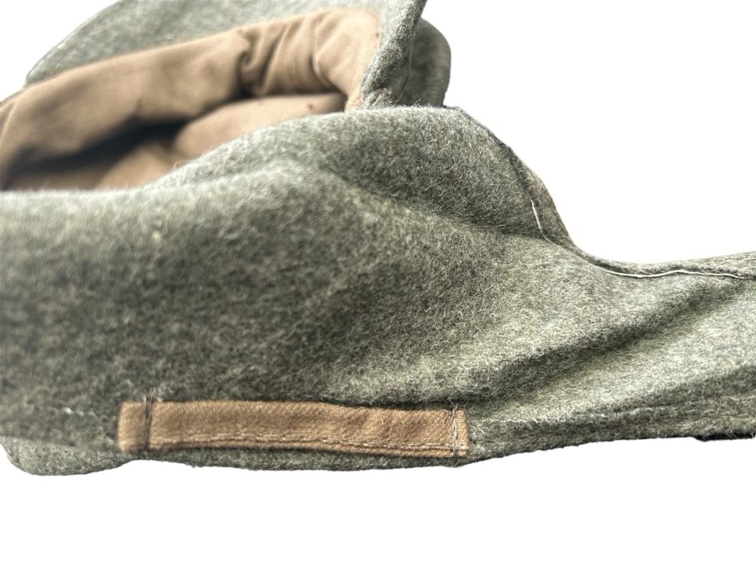 M43 Army (Heer) EM/NCO Field Cap ‘Einheitsfeldmütze’ with RBNr.