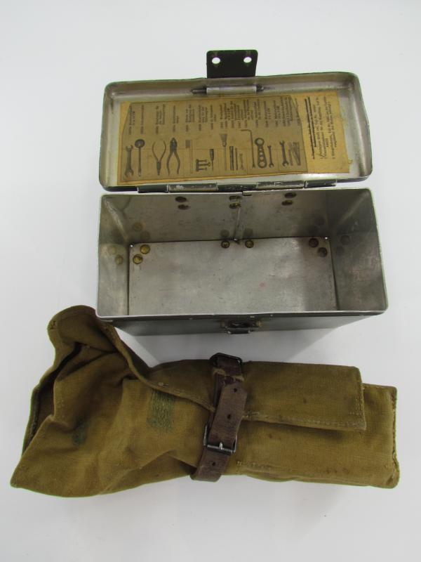 German WWII Automobile Tool Kit Werkzeug by DKW