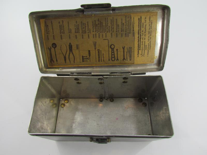 German WWII Automobile Tool Kit Werkzeug by DKW