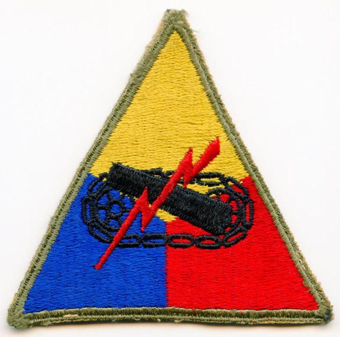 WWII US Army Armored Forces Headquarters Patch