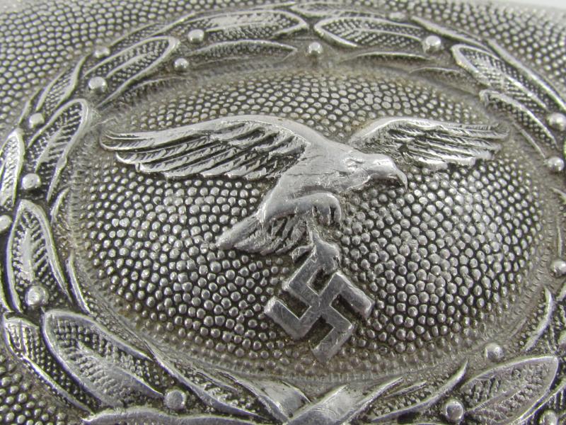 Luftwaffe Belt Buckle by R. Sieper & Söhne 1939 ( LBA marked )