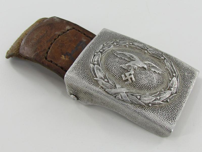 Luftwaffe Belt Buckle by R. Sieper & Söhne 1939 ( LBA marked )