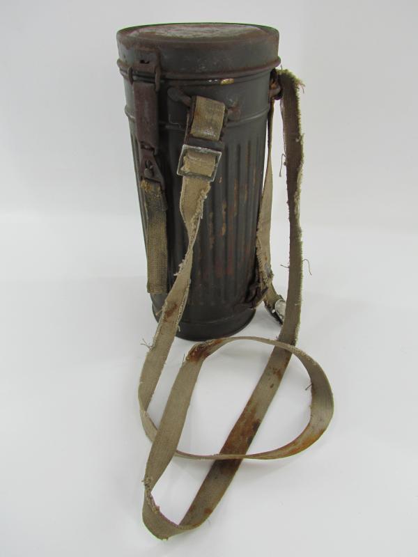 WH/SS Named Gasmask Cannister With Contents