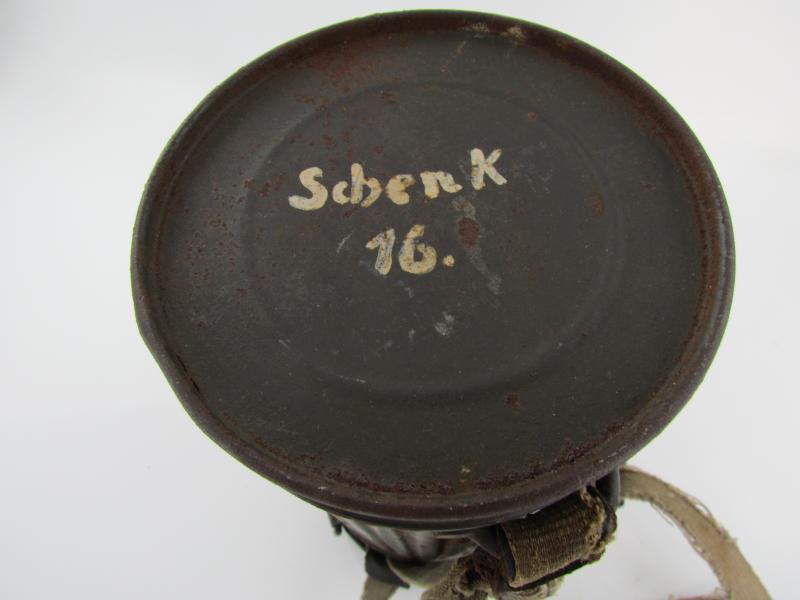 WH/SS Named Gasmask Cannister With Contents