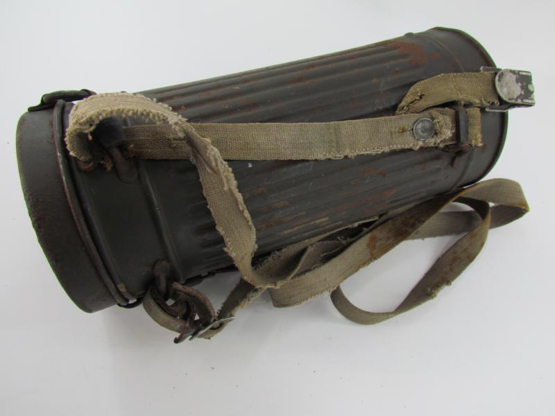 WH/SS Named Gasmask Cannister With Contents