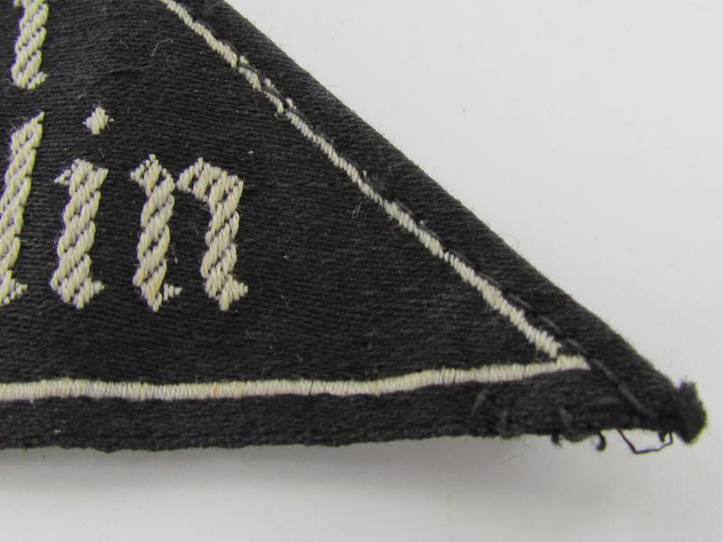 BDM ( Bund Deutscher Mädel ) Ost Berlin District Sleeve Triangle