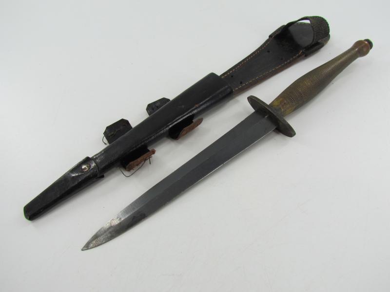 WW2 British Fairbairn Sykes 2nd Pattern Fighting Knife B2