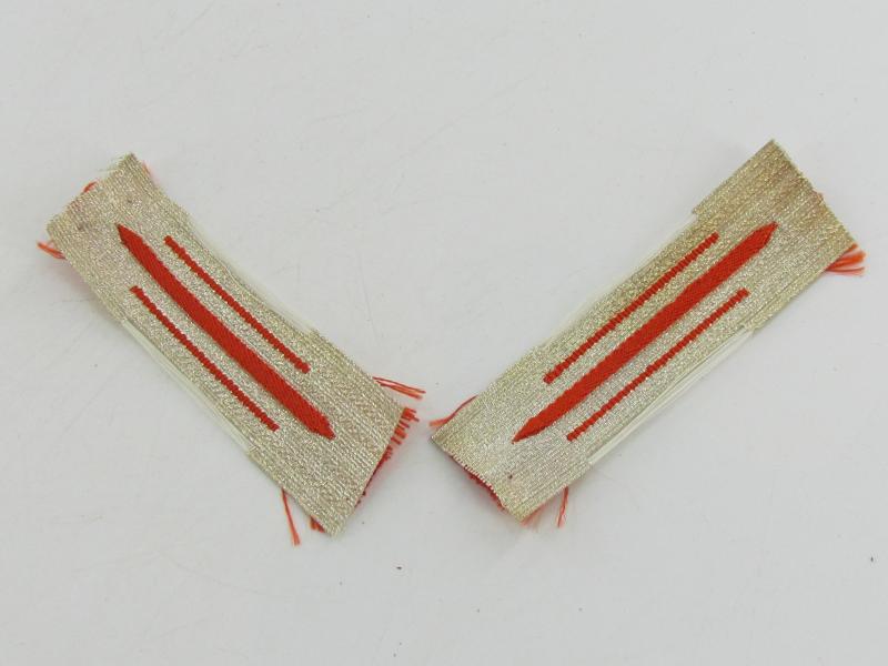 Pair of BeVo Artillery Collar Tabs