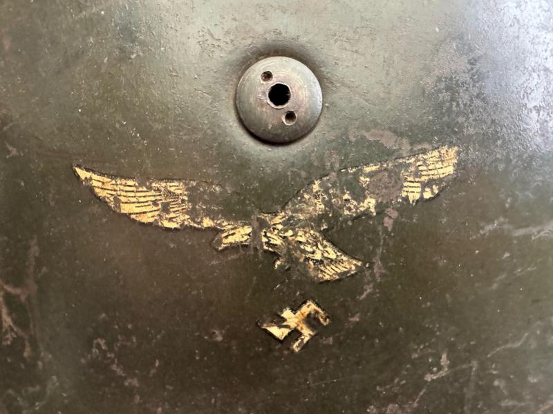 LW M38 SD Fallschirmjäger helmet, ET68