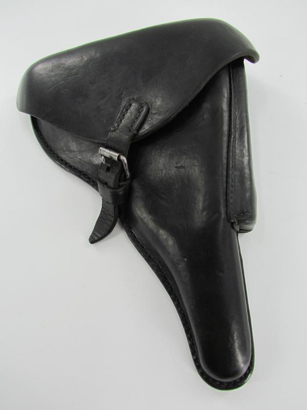 Luger P08 Hardshell Holster Marked WaA and 1937
