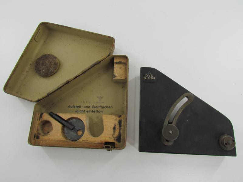Wehrmacht Artillery Protractor W.M.35 in Original Box