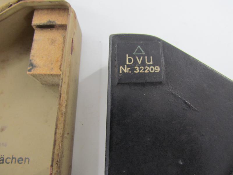 Wehrmacht Artillery Protractor W.M.35 in Original Box