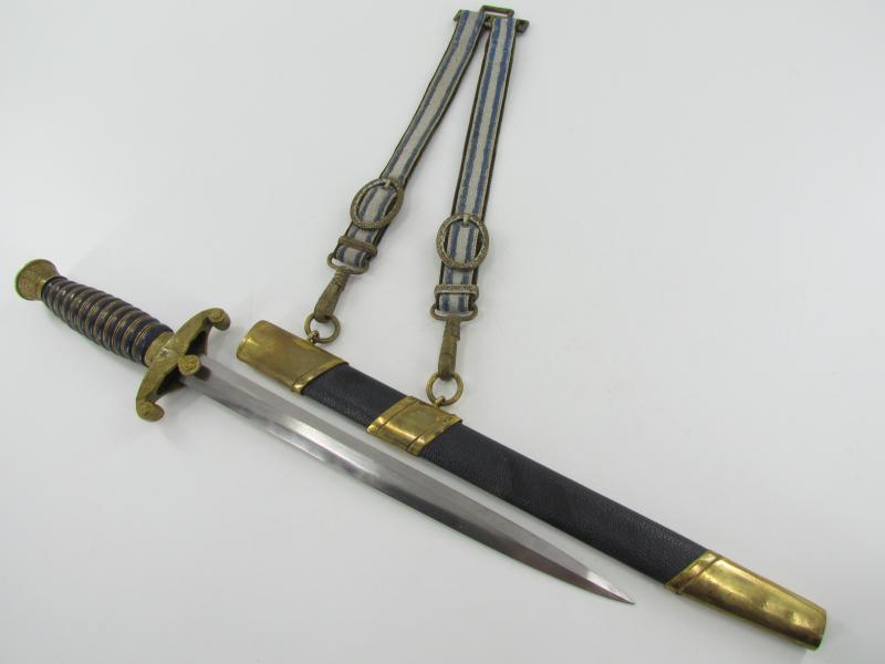 Third Reich Water Customs Official's Dagger by Höller Solingen...Rare