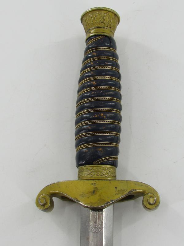 Third Reich Water Customs Official's Dagger by Höller Solingen...Rare