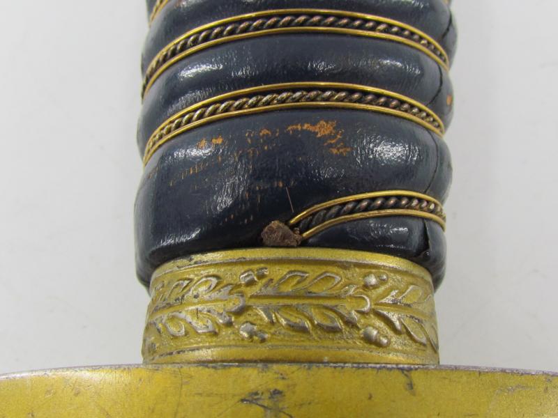 Third Reich Water Customs Official's Dagger by Höller Solingen...Rare