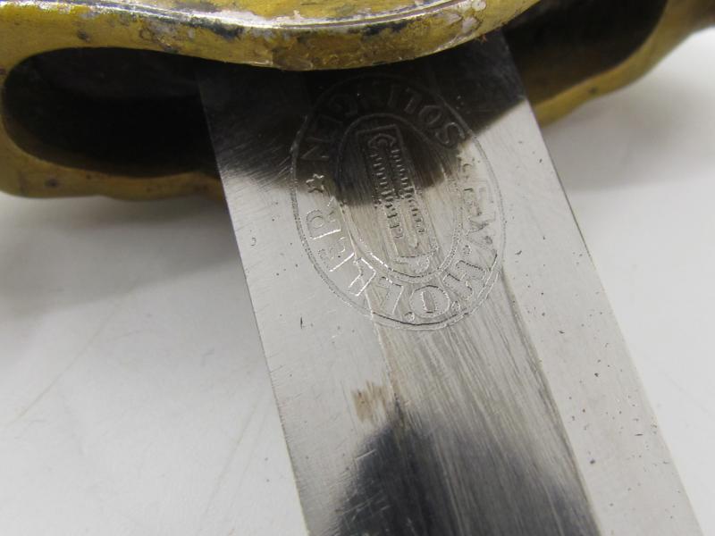 Third Reich Water Customs Official's Dagger by Höller Solingen...Rare