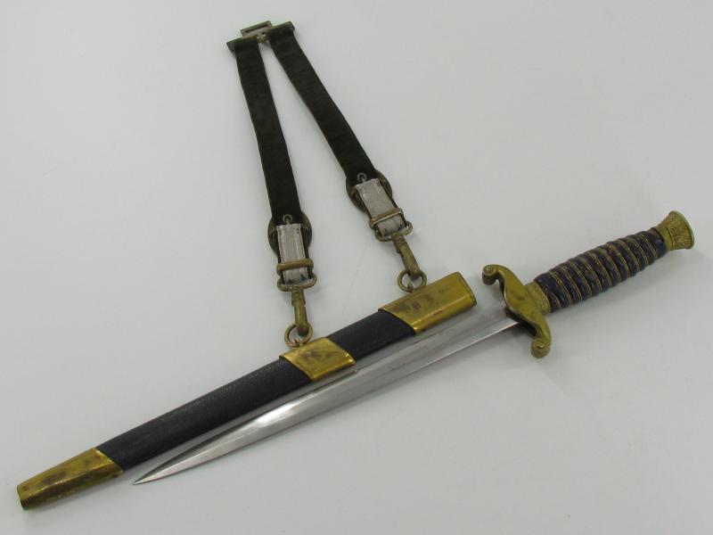 Third Reich Water Customs Official's Dagger by Höller Solingen...Rare