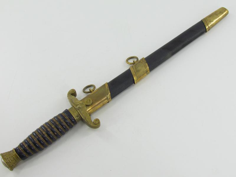 Third Reich Water Customs Official's Dagger by Höller Solingen...Rare