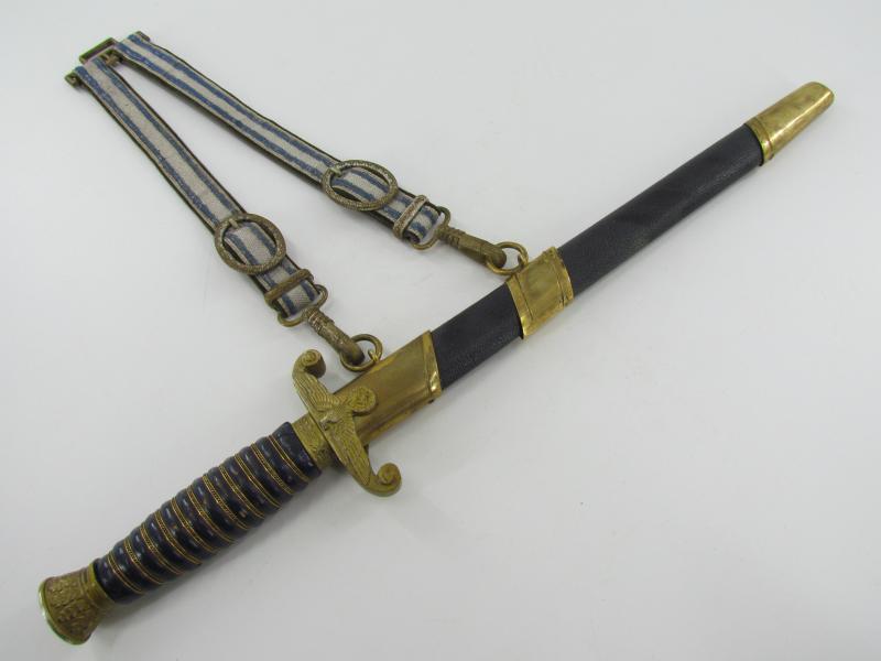 Third Reich Water Customs Official's Dagger by Höller Solingen...Rare