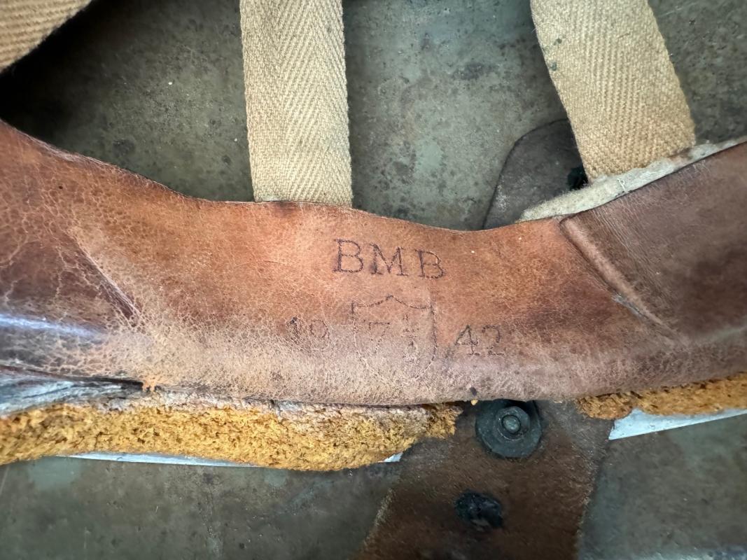 British WWII Paratrooper helmet MKI 1942...Rare