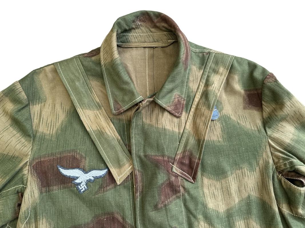 M42 Fallschirmjäger 'Knochensack' smock in Sumpftarn44 camouflage...Mint