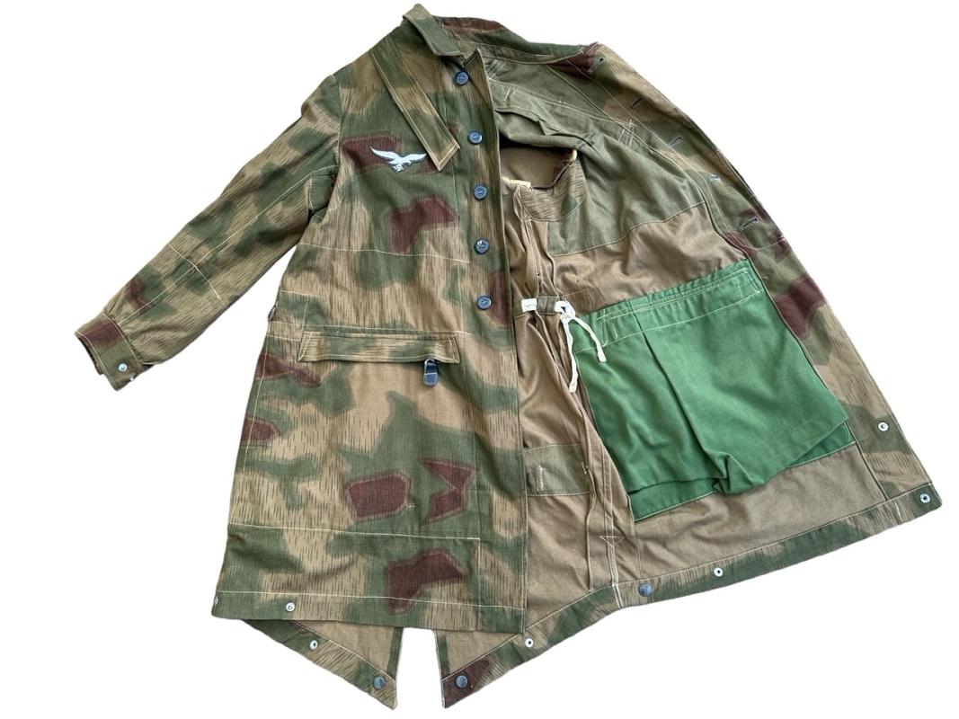 M42 Fallschirmjäger 'Knochensack' smock in Sumpftarn44 camouflage...Mint
