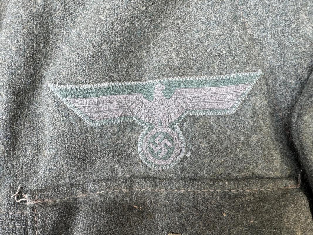 Wehrmacht Heer M43 Artillery combat tunic, untouched