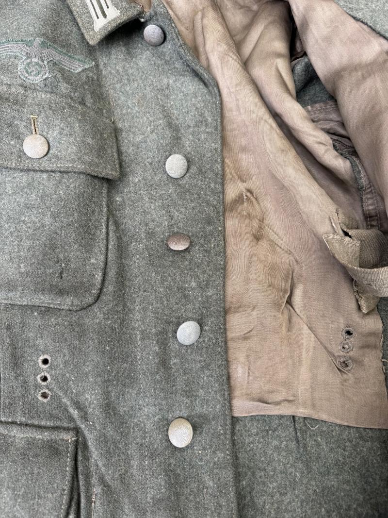 Wehrmacht Heer M43 Artillery combat tunic, untouched
