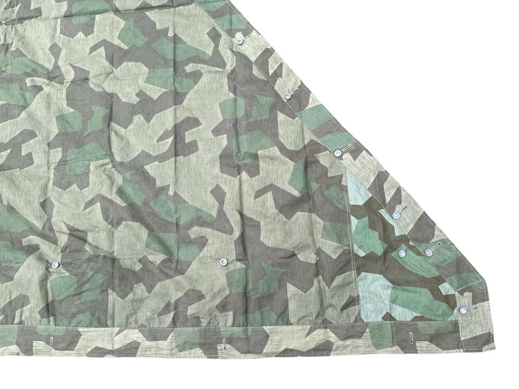 Wehrmacht Splittertarn Shelter Quarter ( zeltbahn ) Reduced Pattern (!)