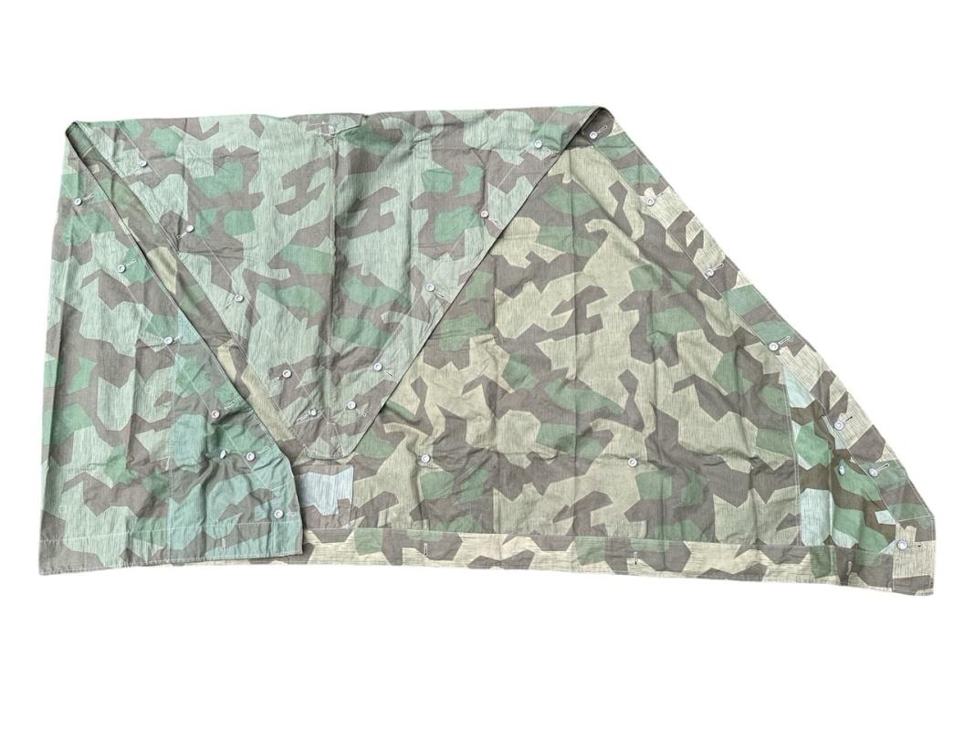 Wehrmacht Splittertarn Shelter Quarter ( zeltbahn ) Reduced Pattern (!)
