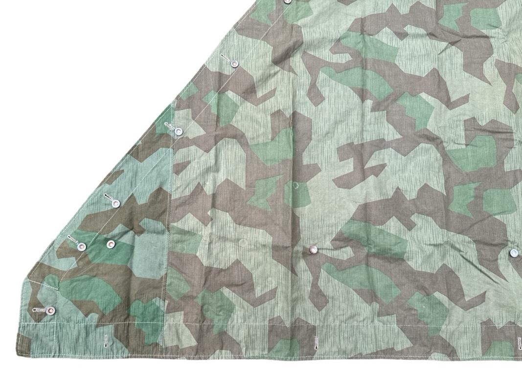 Wehrmacht Splittertarn Shelter Quarter ( zeltbahn ) Reduced Pattern (!)