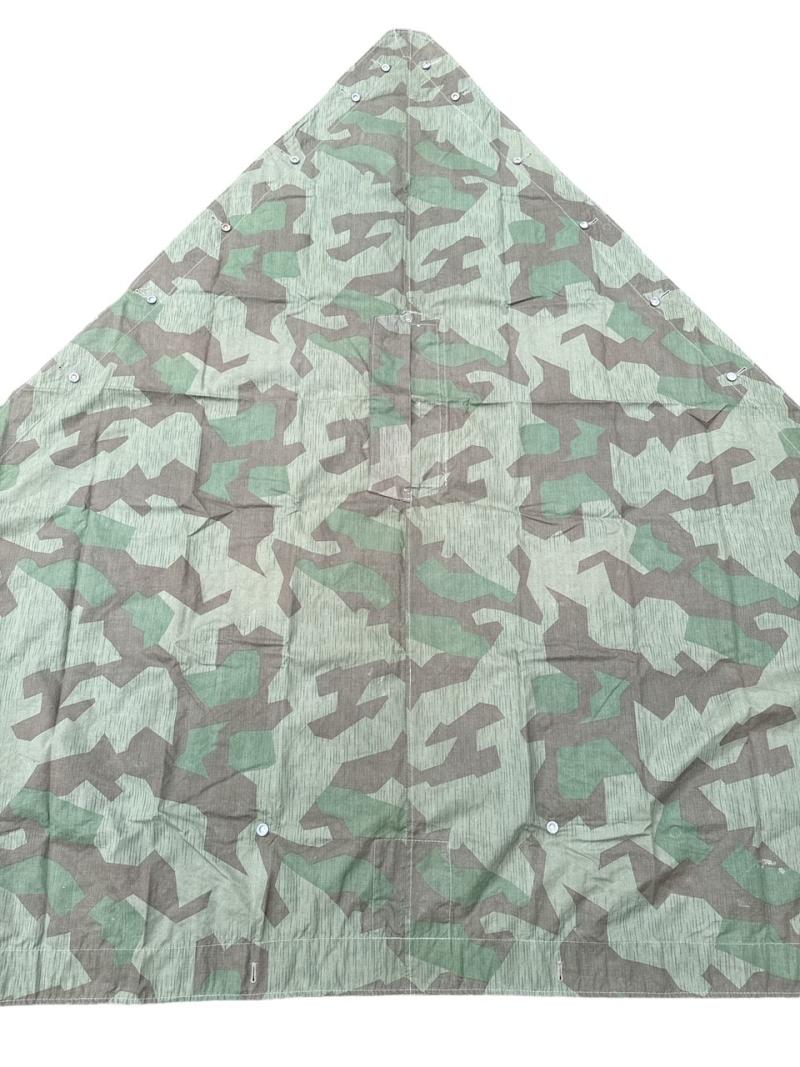 Wehrmacht Splittertarn Shelter Quarter ( zeltbahn ) Reduced Pattern (!)
