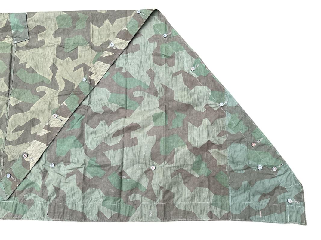 Wehrmacht Splittertarn Shelter Quarter ( zeltbahn ) Reduced Pattern (!)