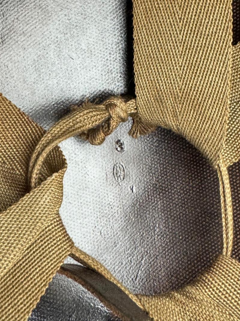 U.S. WWII M1 helmet liner made by IMP