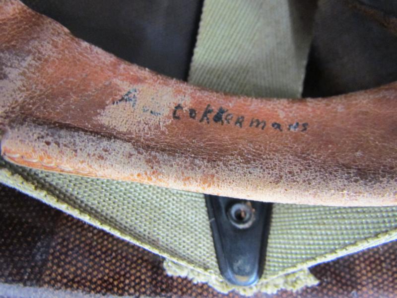 U.S. WWII M1 helmet liner made by IMP