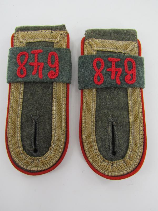 Wehrmacht Heer Artillery Shoulder Boards Regiment 648