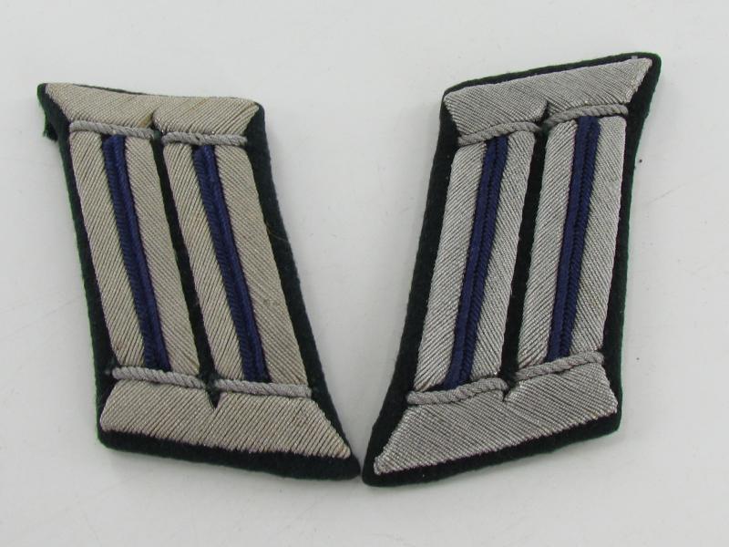 Wehrmacht Heer Officers Medical Collar Tabs