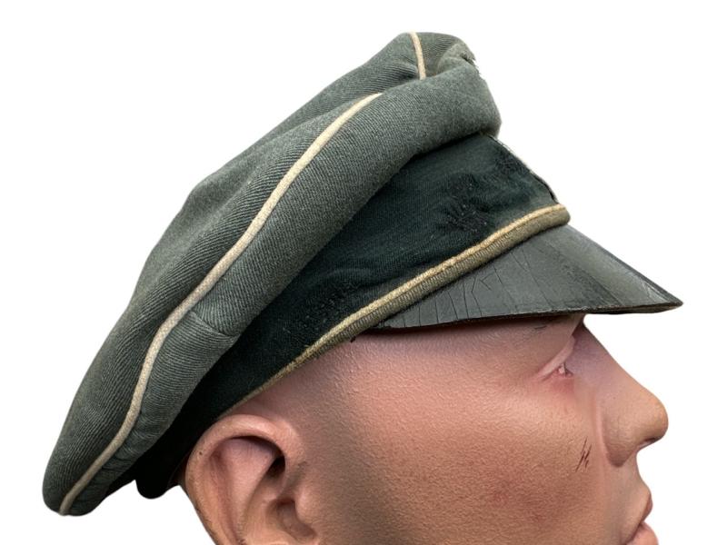 Wehrmacht (Heer) Infantry Officer 'Crusher' Visor Cap