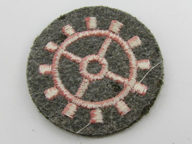 Wehrmacht ( Heer ) Panzer Mechanic Trade Patch