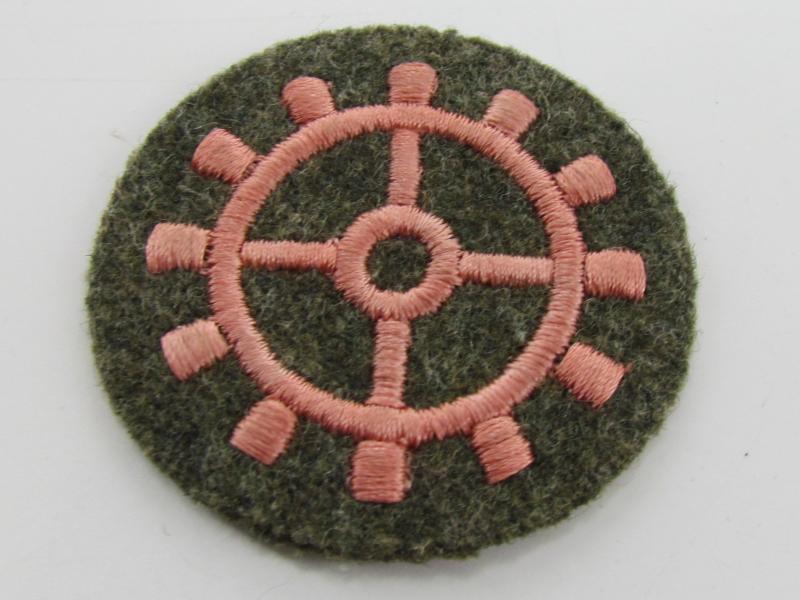 Wehrmacht ( Heer ) Panzer Mechanic Trade Patch