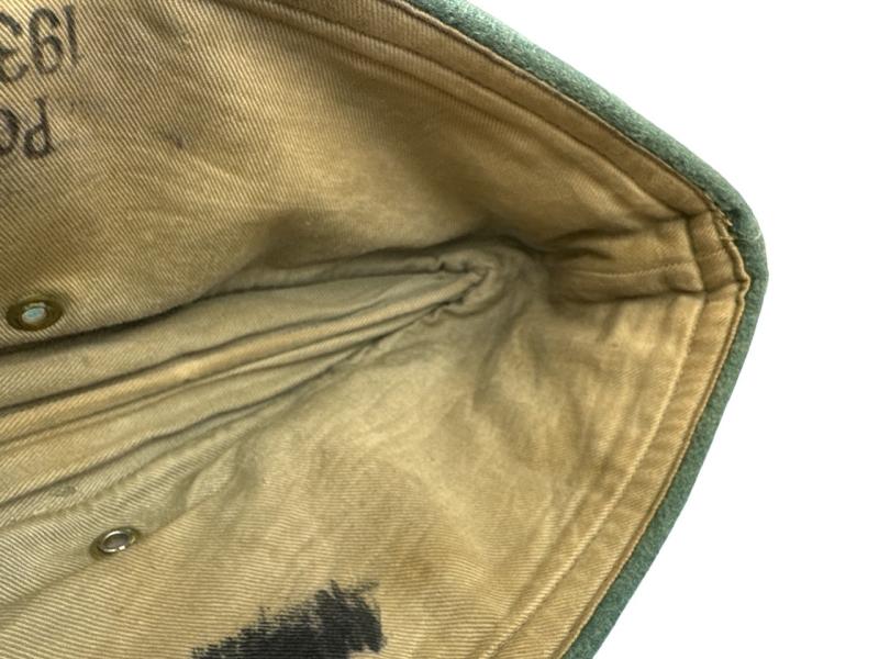 Wehrmacht Police Overseas Side Cap - Dated 1939